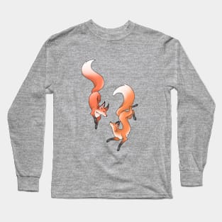 PLayful Foxes Long Sleeve T-Shirt